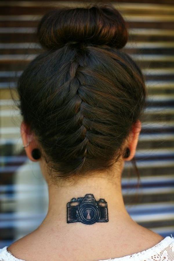Neck tattoos that will make a statement design, idea 31