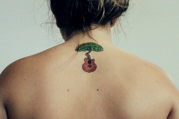 Neck tattoos that will make a statement design, idea 32