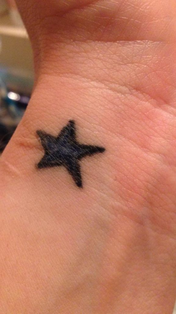 Star tattoos design, idea 16