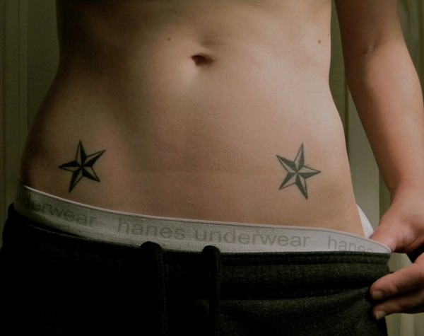Star tattoos design, idea 35