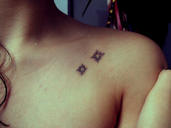 Star tattoos design, idea 39