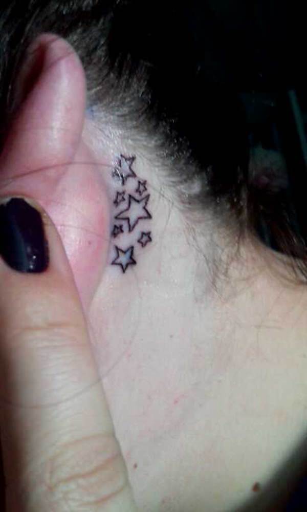 Star tattoos design, idea 40