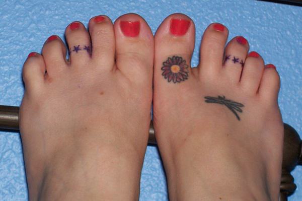 Star tattoos design, idea 42