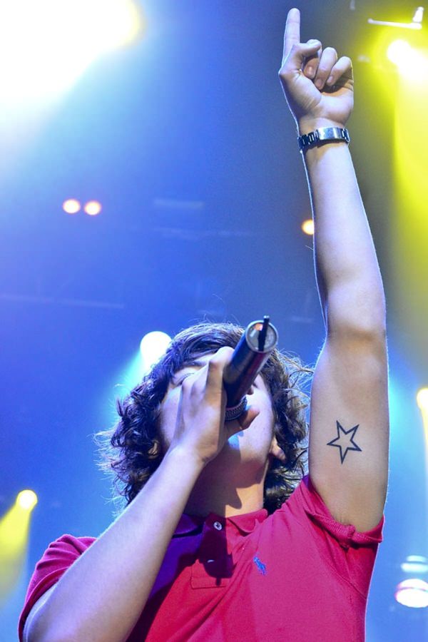 Star tattoos design, idea 48