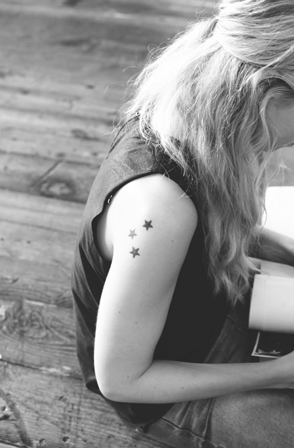 Star tattoos design, idea 49