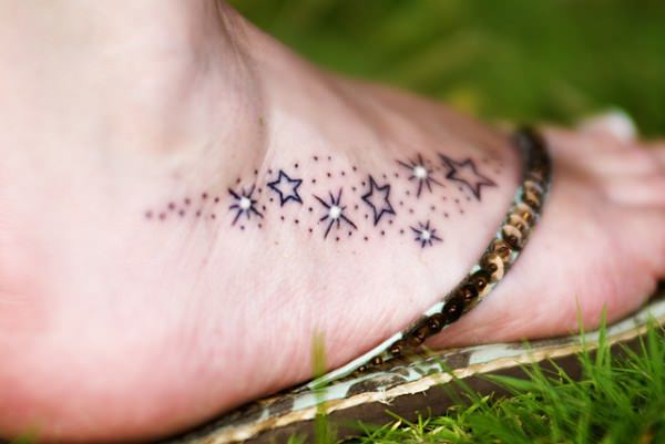 Star tattoos design, idea 31