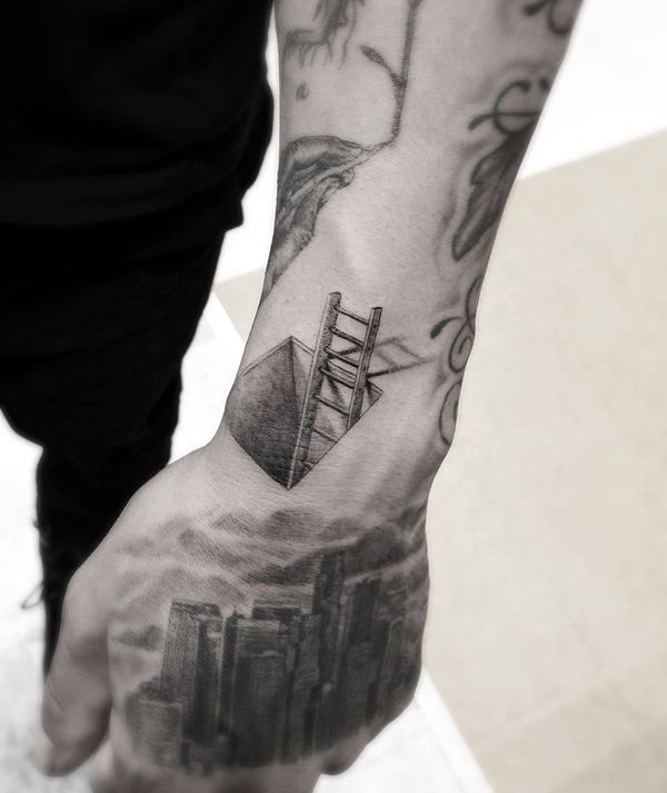 D tattoo design, idea 38