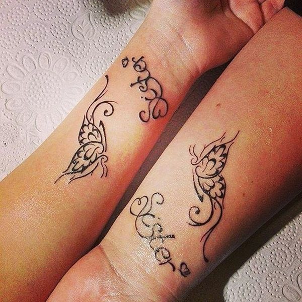Sister tattoos design, idea 27