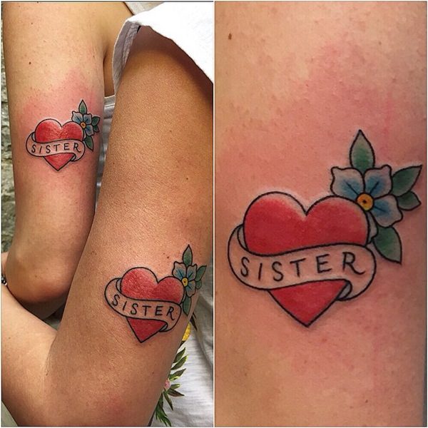 Sister tattoos design, idea 16