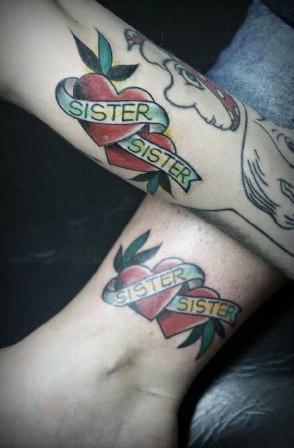 Sister tattoos design, idea 20