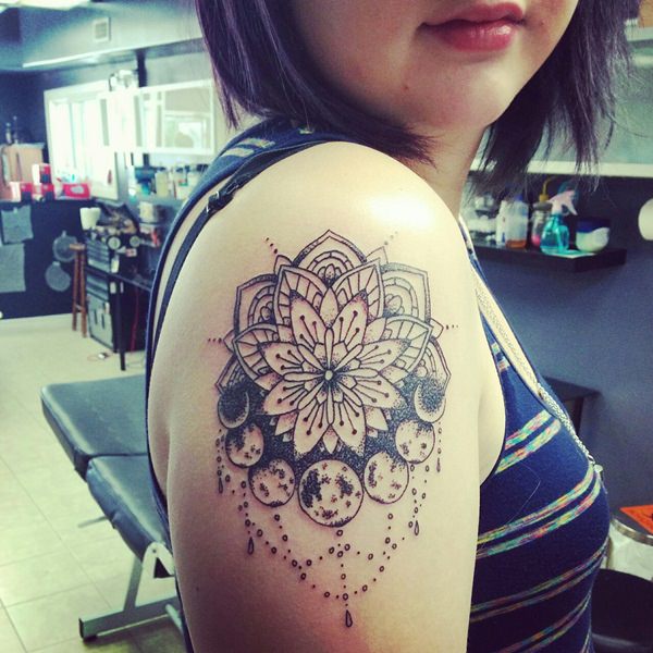 Mandala tattoo designs with meaning design, idea 5