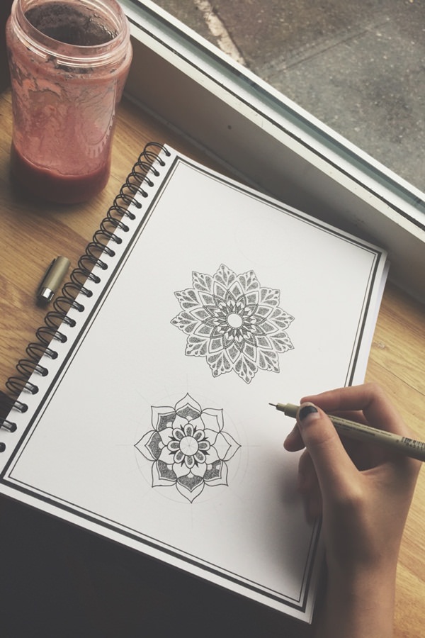 Mandala tattoo designs with meaning design, idea 10