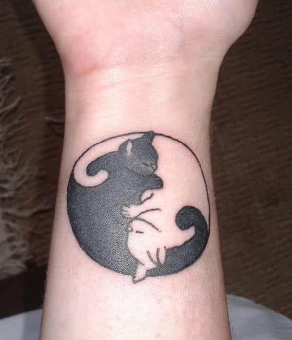Cat tattoo design, idea 95