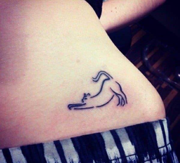 Cat tattoo design, idea 96