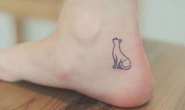Cat tattoo design, idea 108