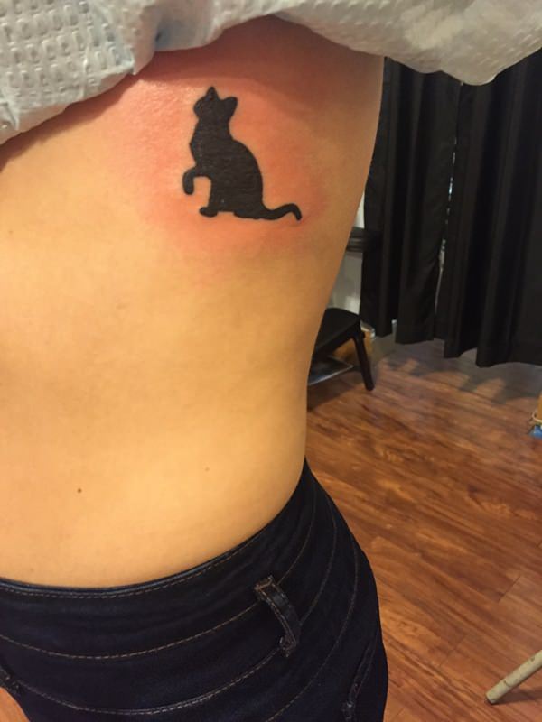 Cat tattoo design, idea 18