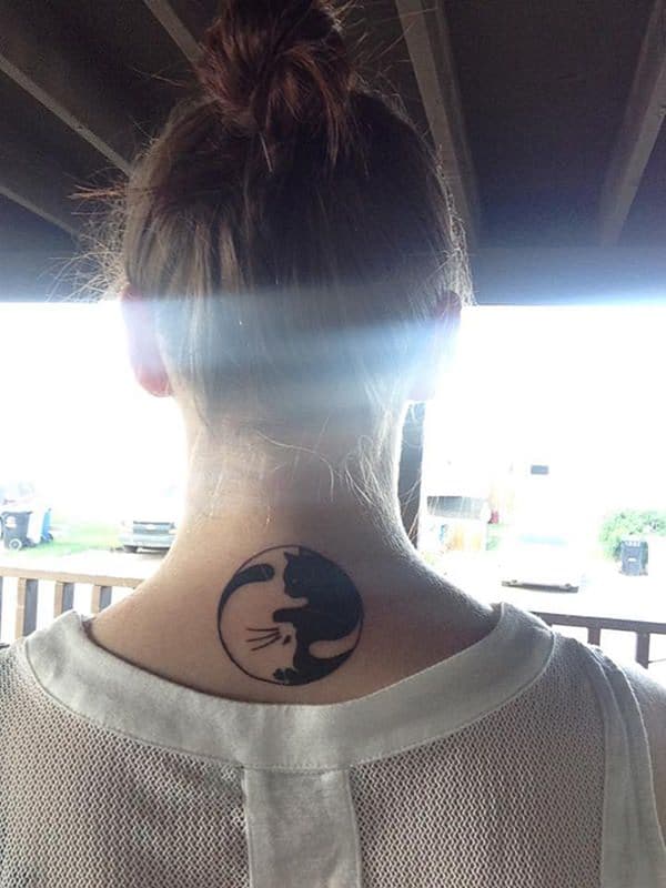 Cat tattoo design, idea 109