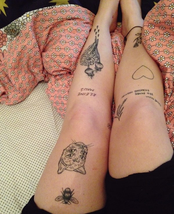 Cat tattoo design, idea 24
