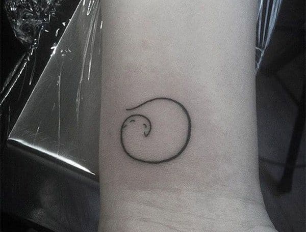 Cat tattoo design, idea 110