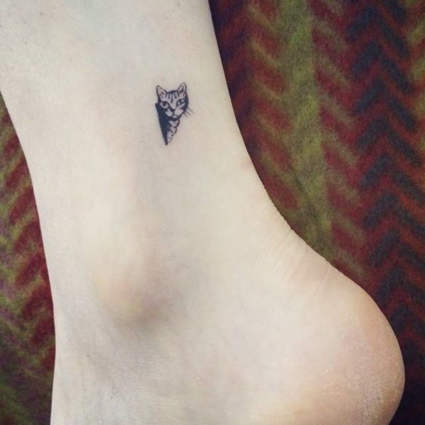 Cat tattoo design, idea 39