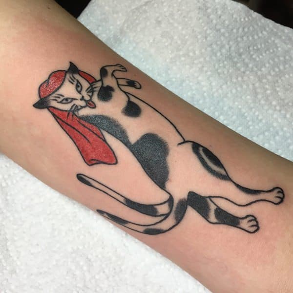 Cat tattoo design, idea 42