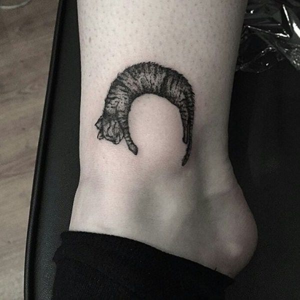 Cat tattoo design, idea 53