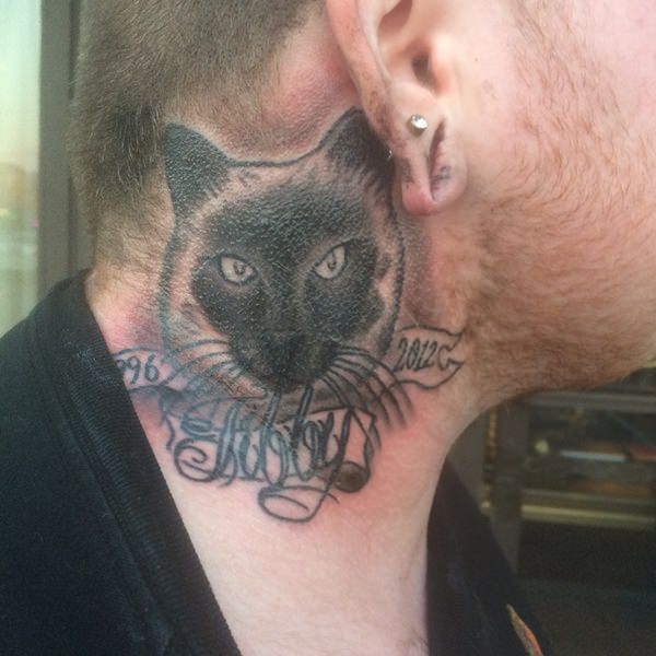 Cat tattoo design, idea 60