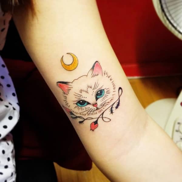 Cat tattoo design, idea 61
