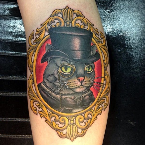 Cat tattoo design, idea 68