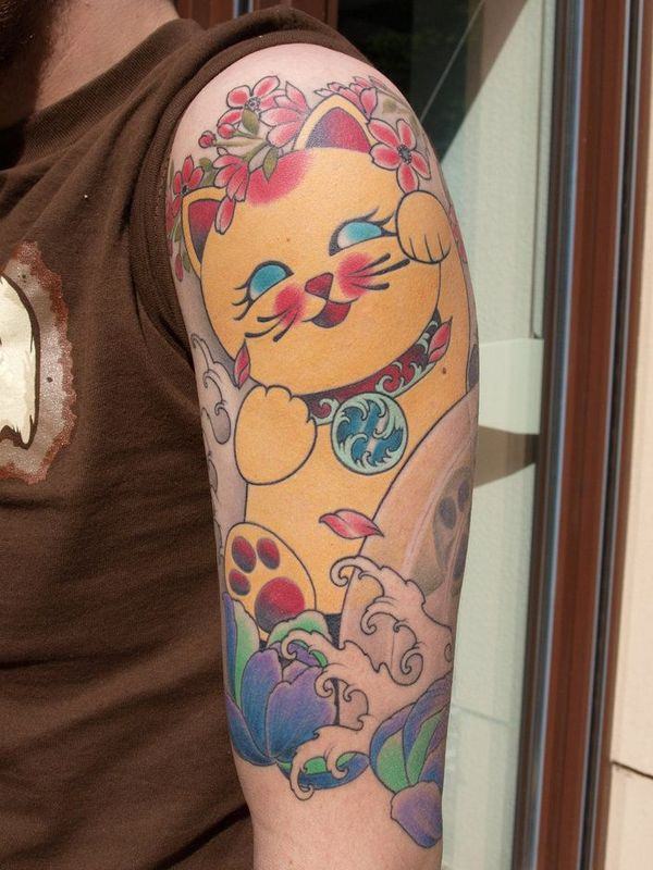 Cat tattoo design, idea 73