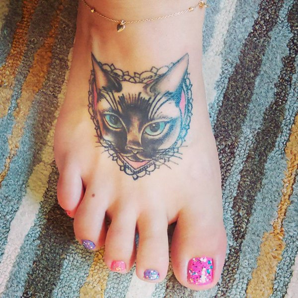 Cat tattoo design, idea 75