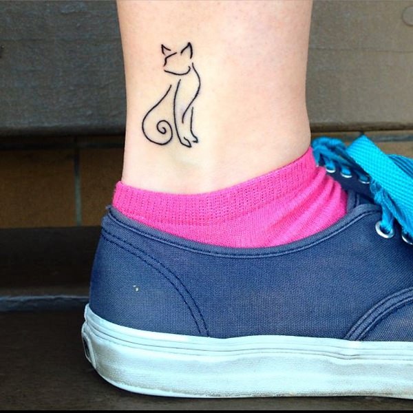 Cat tattoo design, idea 79