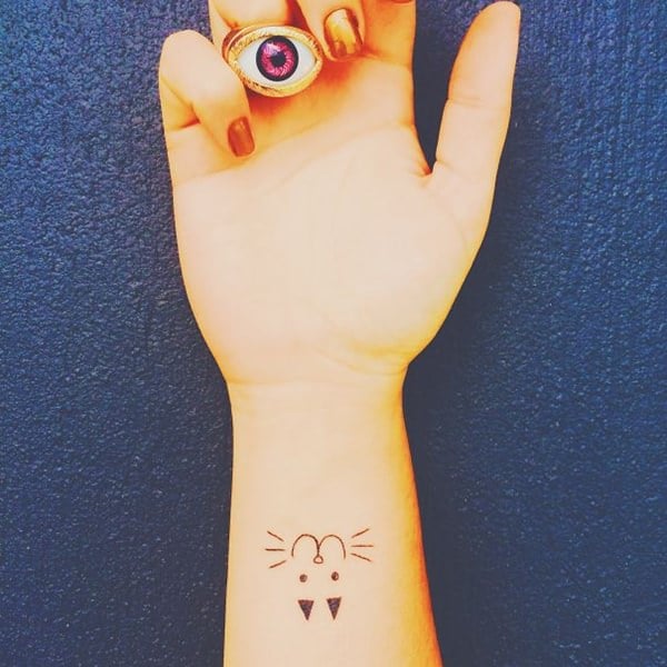 Cat tattoo design, idea 80