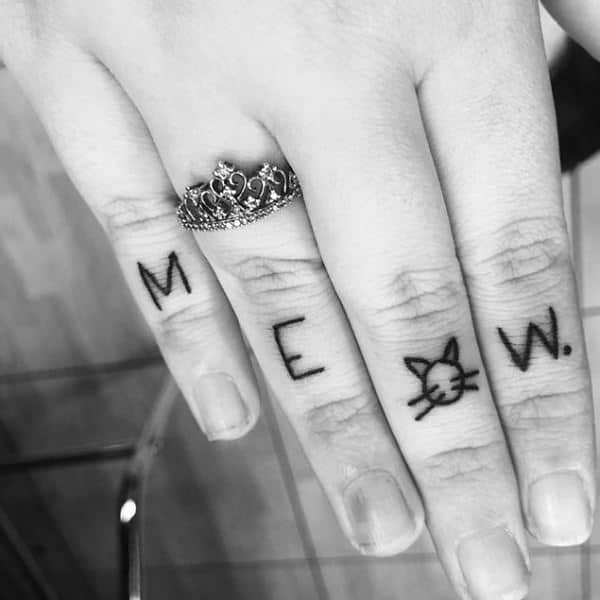 Cat tattoo design, idea 82