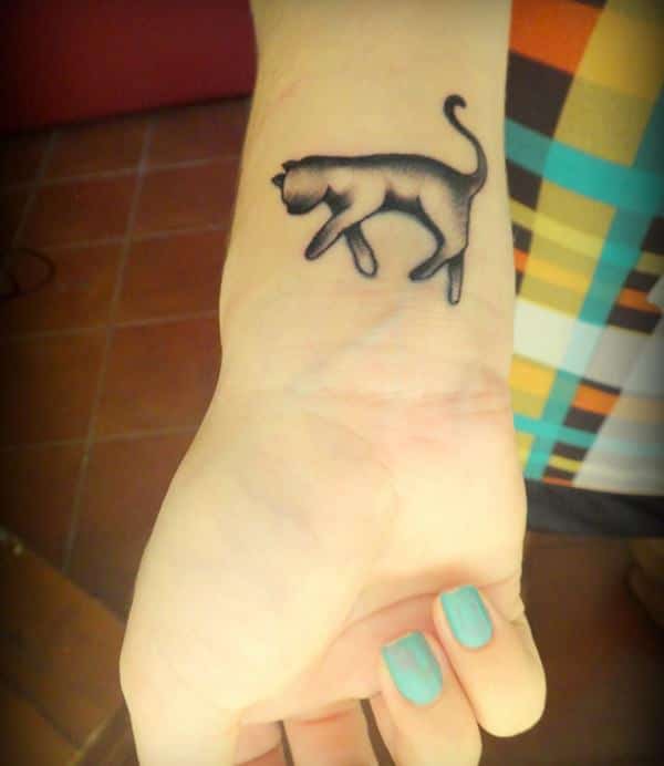 Cat tattoo design, idea 84