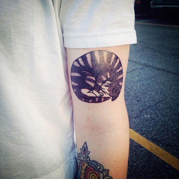 Cat tattoo design, idea 86