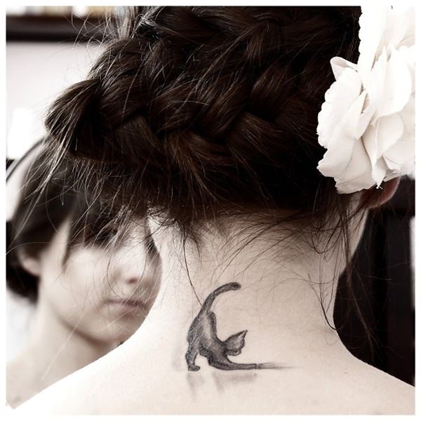 Cat tattoo design, idea 88