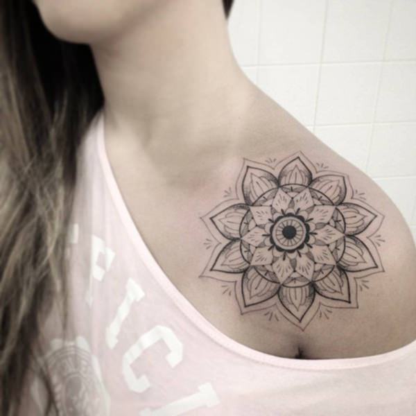 Mandala tattoo designs with meaning design, idea 25