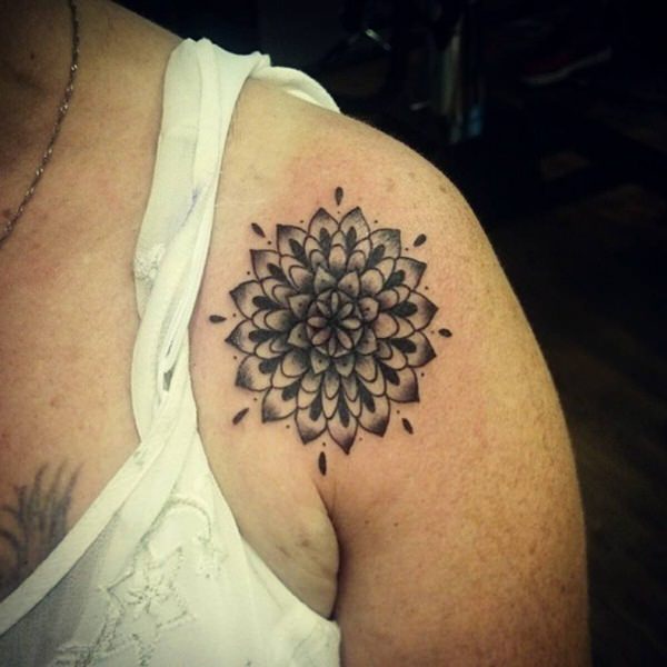 Mandala tattoo designs with meaning design, idea 28