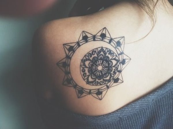 Mandala tattoo designs with meaning design, idea 18