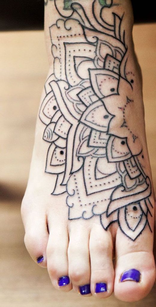 Mandala tattoo designs with meaning design, idea 35