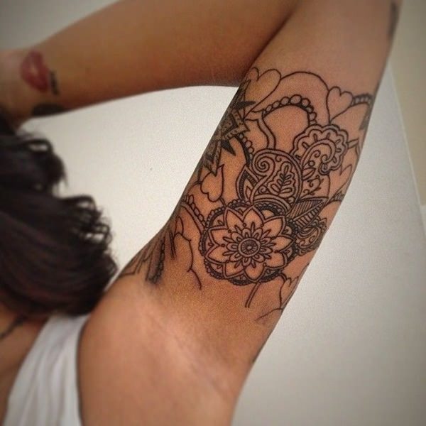 Mandala tattoo designs with meaning design, idea 42