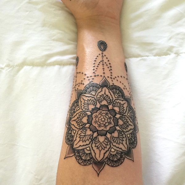 Mandala tattoo designs with meaning design, idea 53
