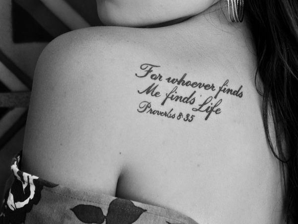 Bible verse tattoos design, idea 19