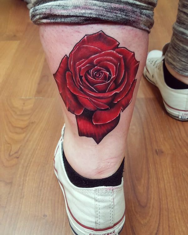 Rose tattoo design, idea 19