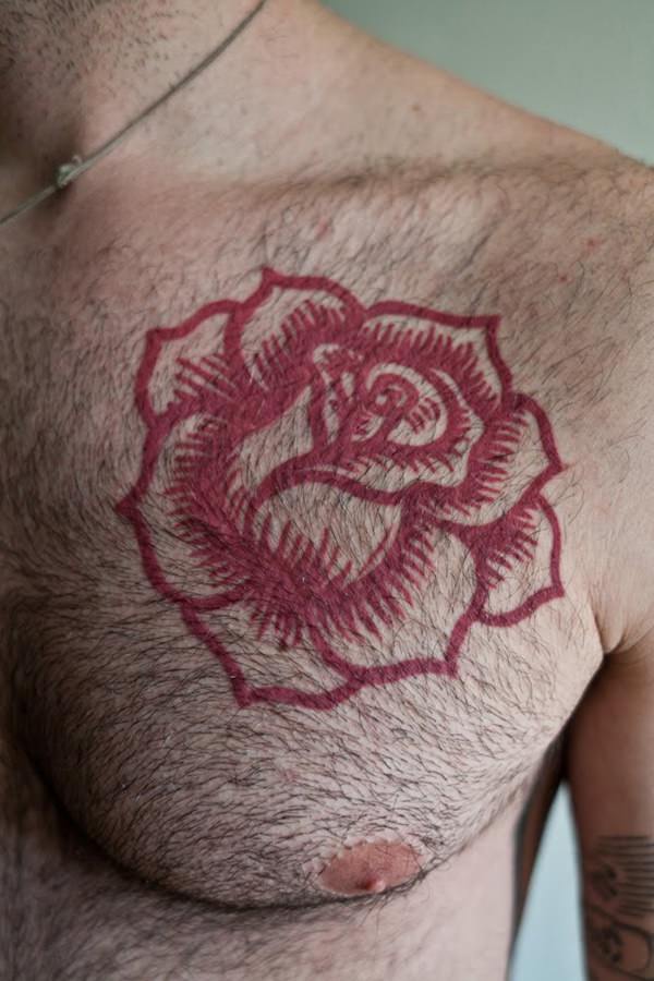 Rose tattoo design, idea 23
