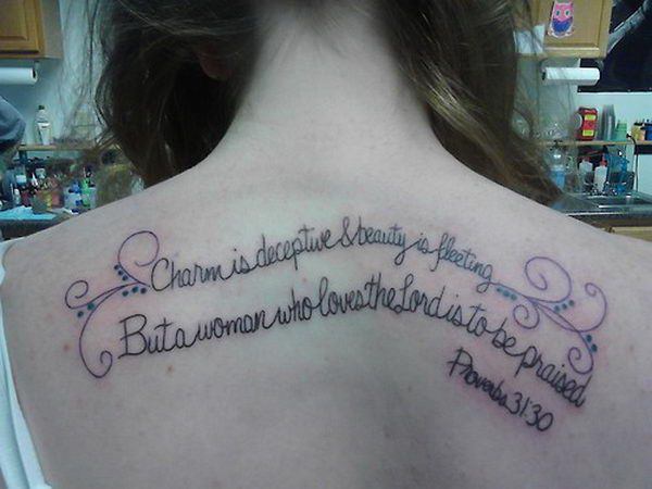 Bible verse tattoos design, idea 24