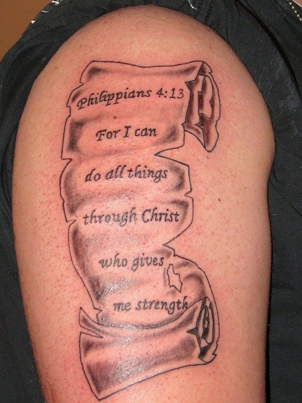 Bible verse tattoos design, idea 34