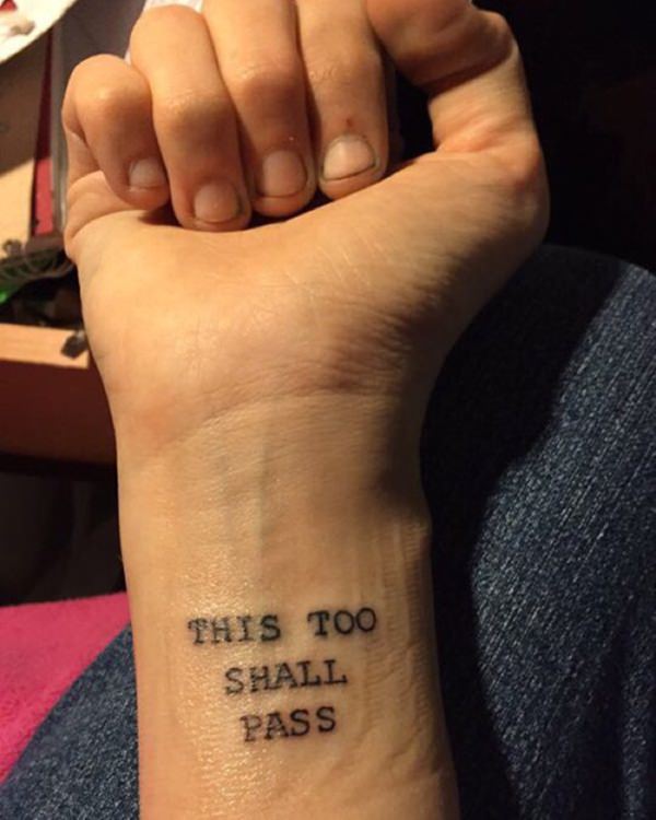 This too shall pass tattoos design, idea 4