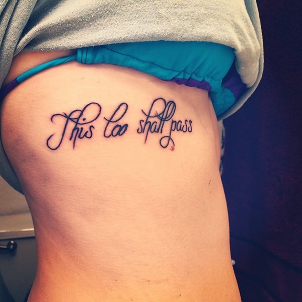 This too shall pass tattoos design, idea 13